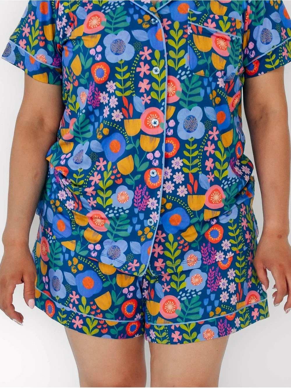 Little Sleepies Folk Floral Women’s Pajama Set